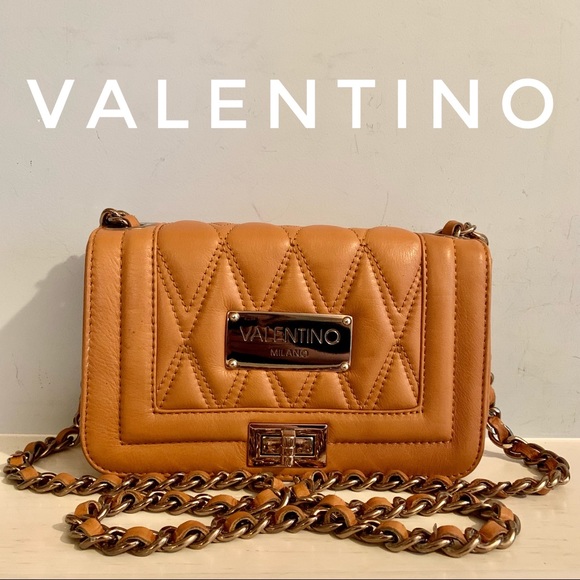 valentino by mario valentino alice sauvage leather shoulder bolsa